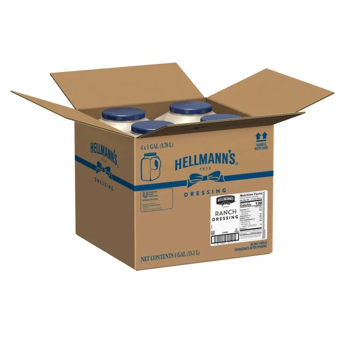 Hellmann's Classic Ranch Dressing 1 Gallon - Image 4