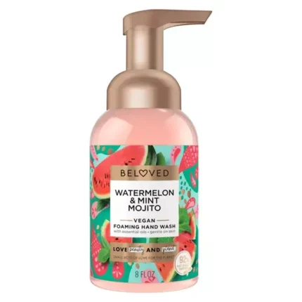 LOVE BEAUTY PLANET BELOVED FOAM HAND WASH WATERMELON 8 OZ
