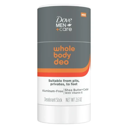 Dove Men Care Whole Body Deo Stick Shea Butter Cedar 2.6 oz