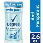 degree women shower clean antiperspirant 2.6 oz twin pack