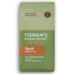 Tieman's Fusion Coffee Low Acid Decaf, Ground, 10 Oz