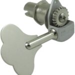 Tuner - Hipshot, Ultralite Clover, 1/2" Bass, Chrome