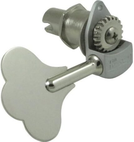 Tuner - Hipshot, Ultralite Clover, 1/2" Bass, Chrome