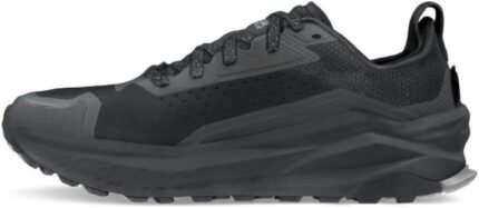 ALTRA Men's Olympus 6 Trail Running Shoe, Black, 9.5