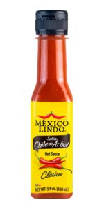 Mexico Lindo Chile de Arbol Hot Sauce, 5 Fl Oz