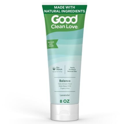 good clean love balance intimate wash lavender 8 oz