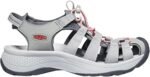 keen womens astoria west ct sandal grey coral 10