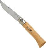 OPINEL No 10 Locking Knife Stainless Steel Blade, 10 Cm