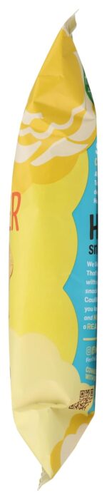 real food form the ground up cauliflower chips sea salt 3.5 pack