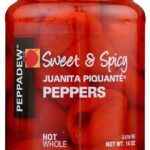 peppadew hot whole juanita piquante peppers 14 oz