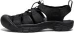 keen womens newport h2 ct water sandals black 7.5