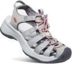keen womens astoria west ct sandal grey coral 10