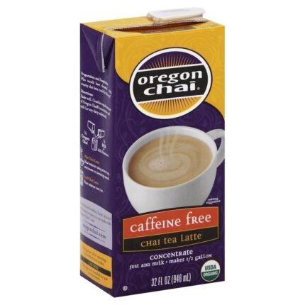 oregon chai tea concentrate caffeine free pack