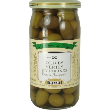 Barral Green Olives Picholines, 185g