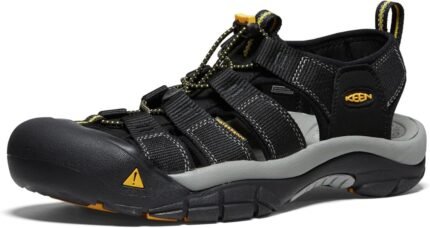 KEEN Men's Two Cord Sandals,Black, 10