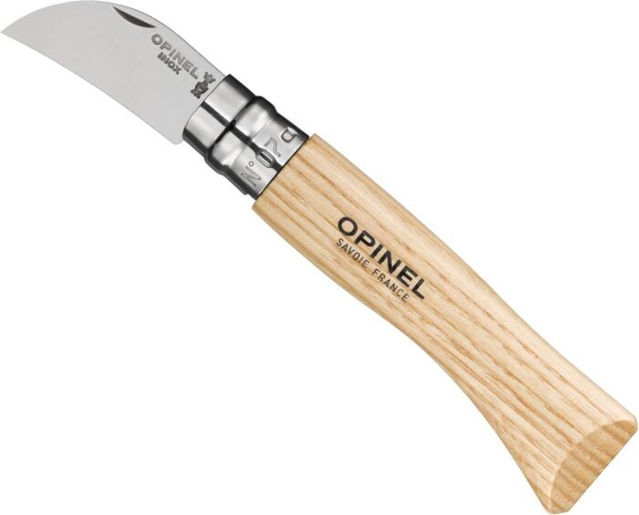OPINEL No.7 Folding Chestnut and Garlic Wood Handle - Image 1