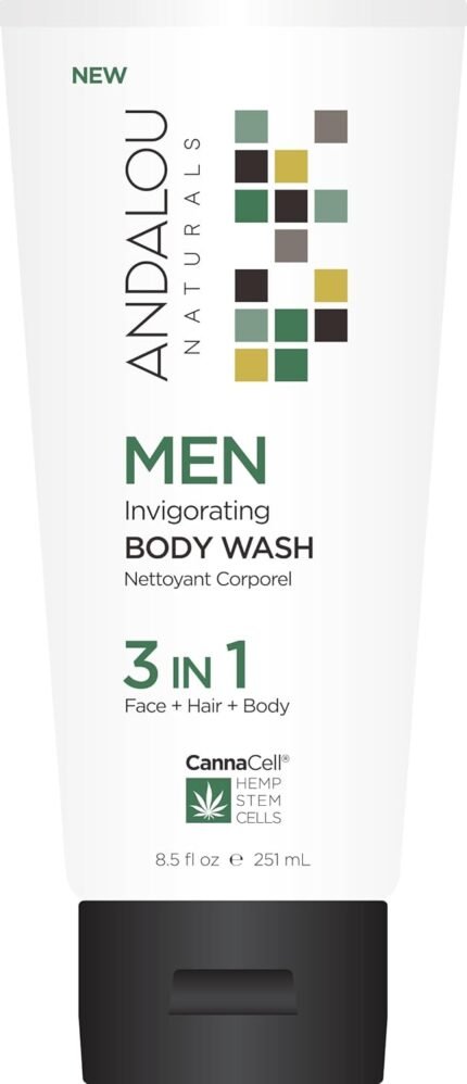 andalou naturals invigorating body wash 3 in 1 8.5 fi oz