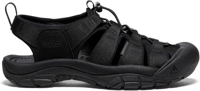 keen womens newport h2 ct water sandals black 7.5