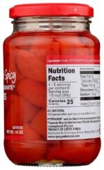 peppadew hot whole juanita piquante peppers 14 oz