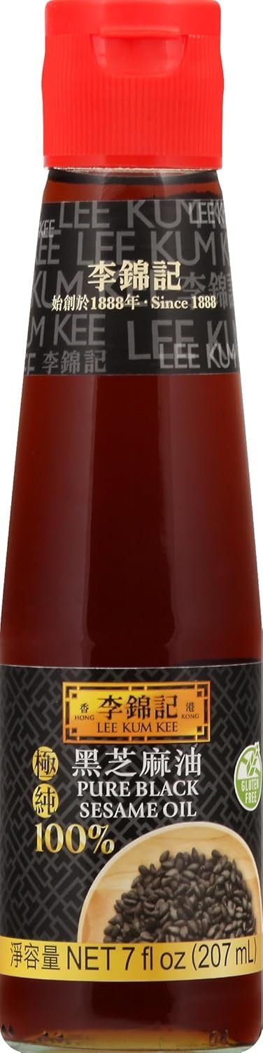 Lee Kum Kee Pure Black Sesame Oil, 7 Fl Oz