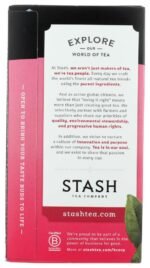 stash green tea with matcha pomegranate raspberry 18 ct pack