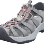 keen womens astoria west ct sandal grey coral 10