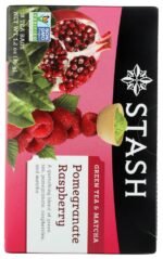 stash green tea with matcha pomegranate raspberry 18 ct pack