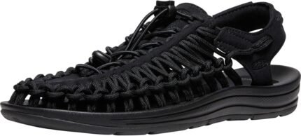KEEN Women's UNEEK Classic Two Cord, Black, 6.5