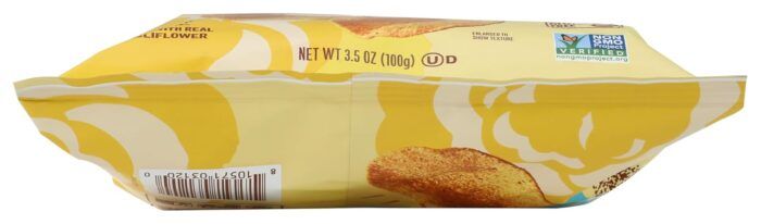 real food form the ground up cauliflower chips sea salt 3.5 pack