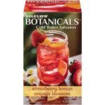 Bigelow Botanicals Strawberry Lemon Orange Blossom Tea, 18 Ct, 1.23 Oz