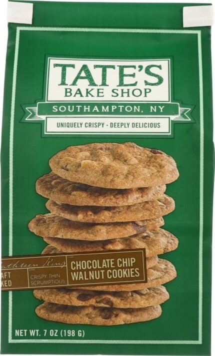 Tate's Bake Shop Chocolate Chip Walnut Cookies, 7 Oz