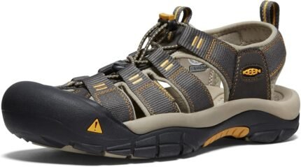 KEEN Newport H2 Men's Sandals Raven/Aluminum, 10
