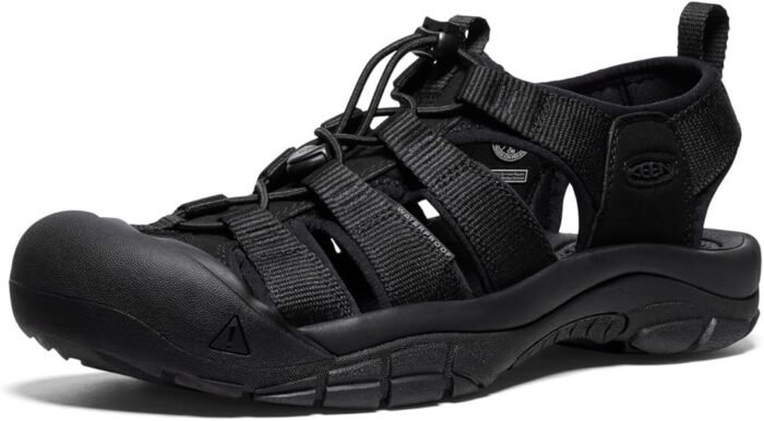 keen womens newport h2 ct water sandals black 7.5