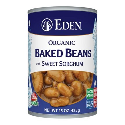 Eden Organic Baked Beans with Sweet Sorghum, 15 Oz
