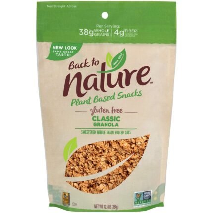 Back to Nature Gluten Free Classic Granola, 12.5 Oz