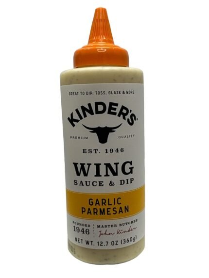 Kinder's Wing Sauce & Dip, Galic Parmesan, 12.7 Oz