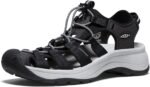 keen womens astoria west ct sandal black grey 6