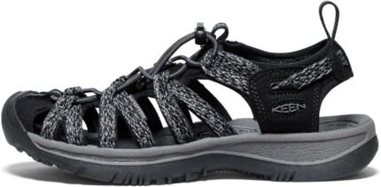 keen womens whisper ct sport sandal steel grey 6.5