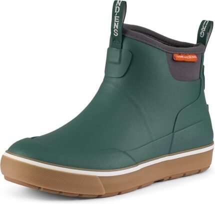 grundens women deck boss ankle boot pine 6