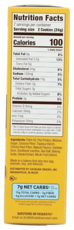 catalina crunch vanilla creme sandwich cookies 5.9 oz pack