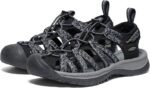 keen womens whisper ct sport sandal steel grey 6.5