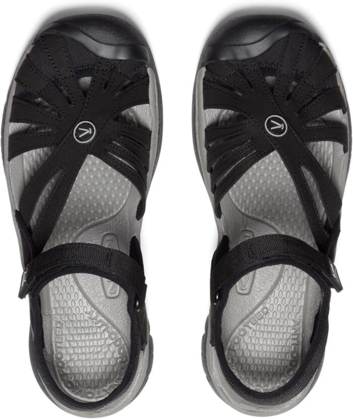 keen womens rose casual ct sandals neutral gray 7.5