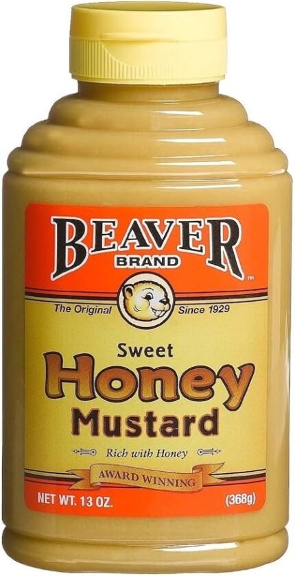Beaver Brand Sweet Honey Mustard, 13 Oz