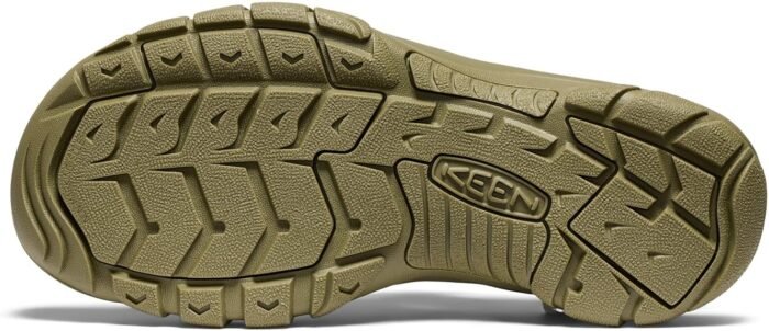 keen mens newport h2 closed toe water sandals monochrome olive drab 9.5