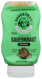 sauer frau squeezable sauerkraut classic 12 oz