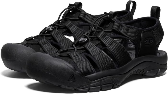keen womens newport h2 ct water sandals black 7.5