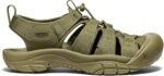 keen mens newport h2 closed toe water sandals monochrome olive drab 9.5