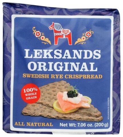 leksands original trinagle crispobread 7.06 oz pack