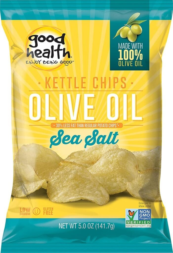 good health olive oil kettle style chips w sea salt pack
