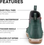 grundens women deck boss ankle boot pine 6